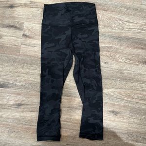 Black/Grey Camo Align Leggings